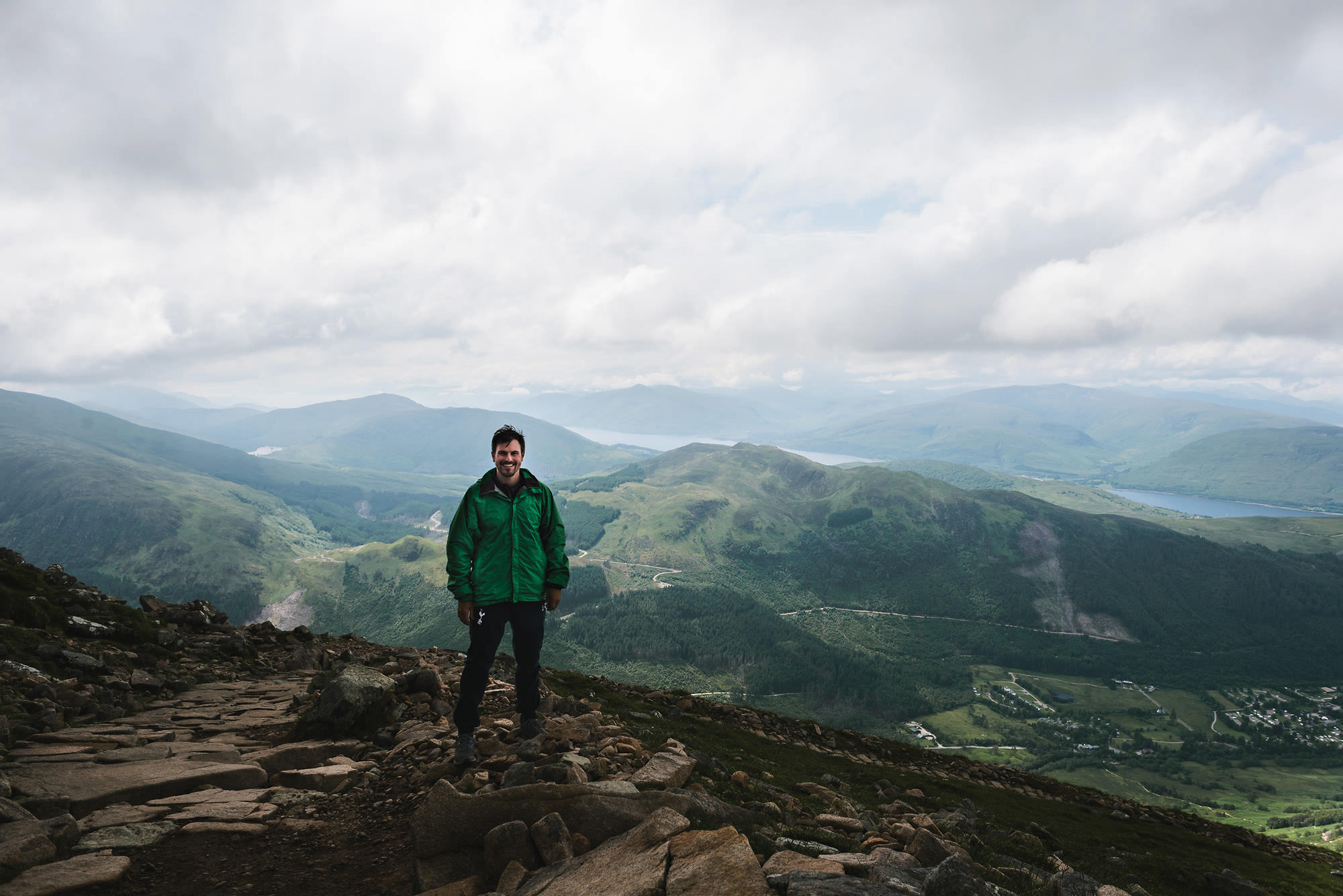 Scottish Wedding Photographer atop Ben Nevis