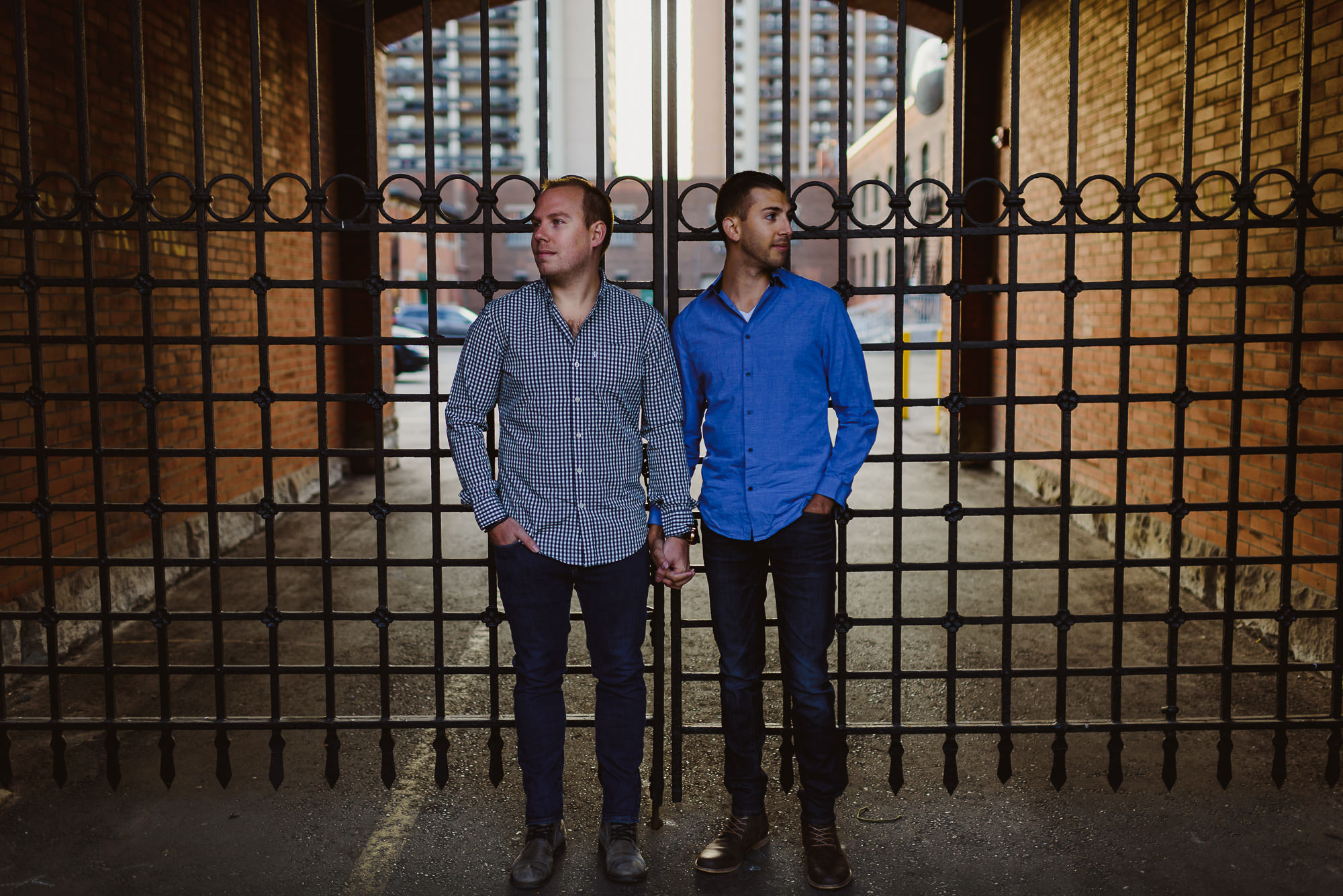 Urban Same Sex Engagement Session Hamilton